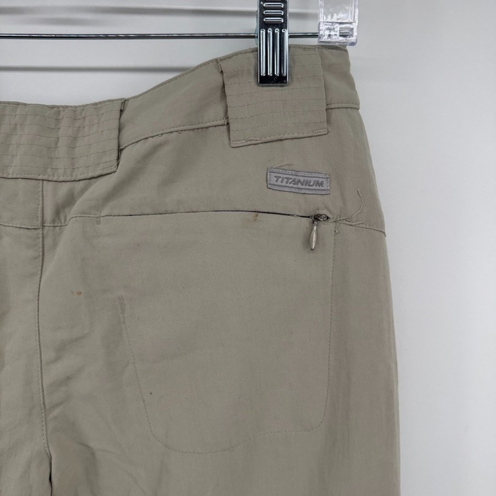Columbia Titanium Convertible Pants Womens Sz 4 Short 32x29 100% Nylon Hiking - Picture 11 of 16